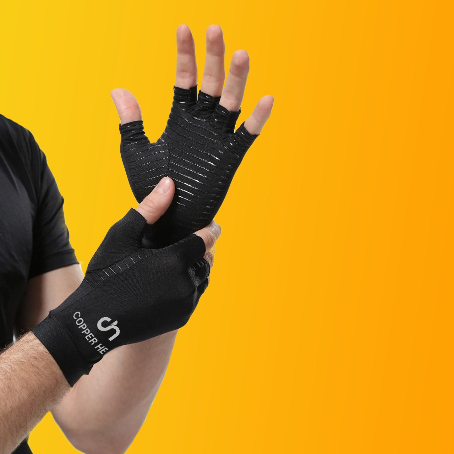 Arthritis Copper Compression Gloves - COPPER HEAL