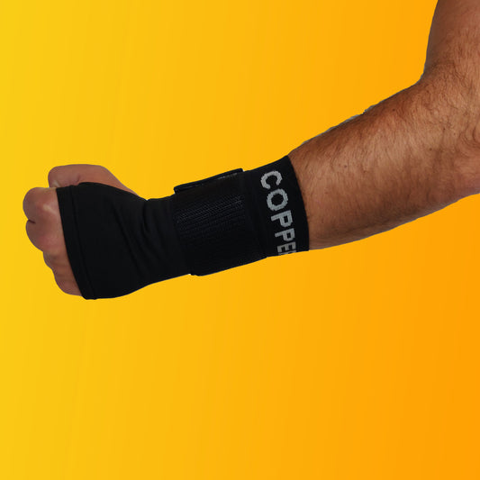 Long Wrist Compression Sleeve - COPPER HEAL